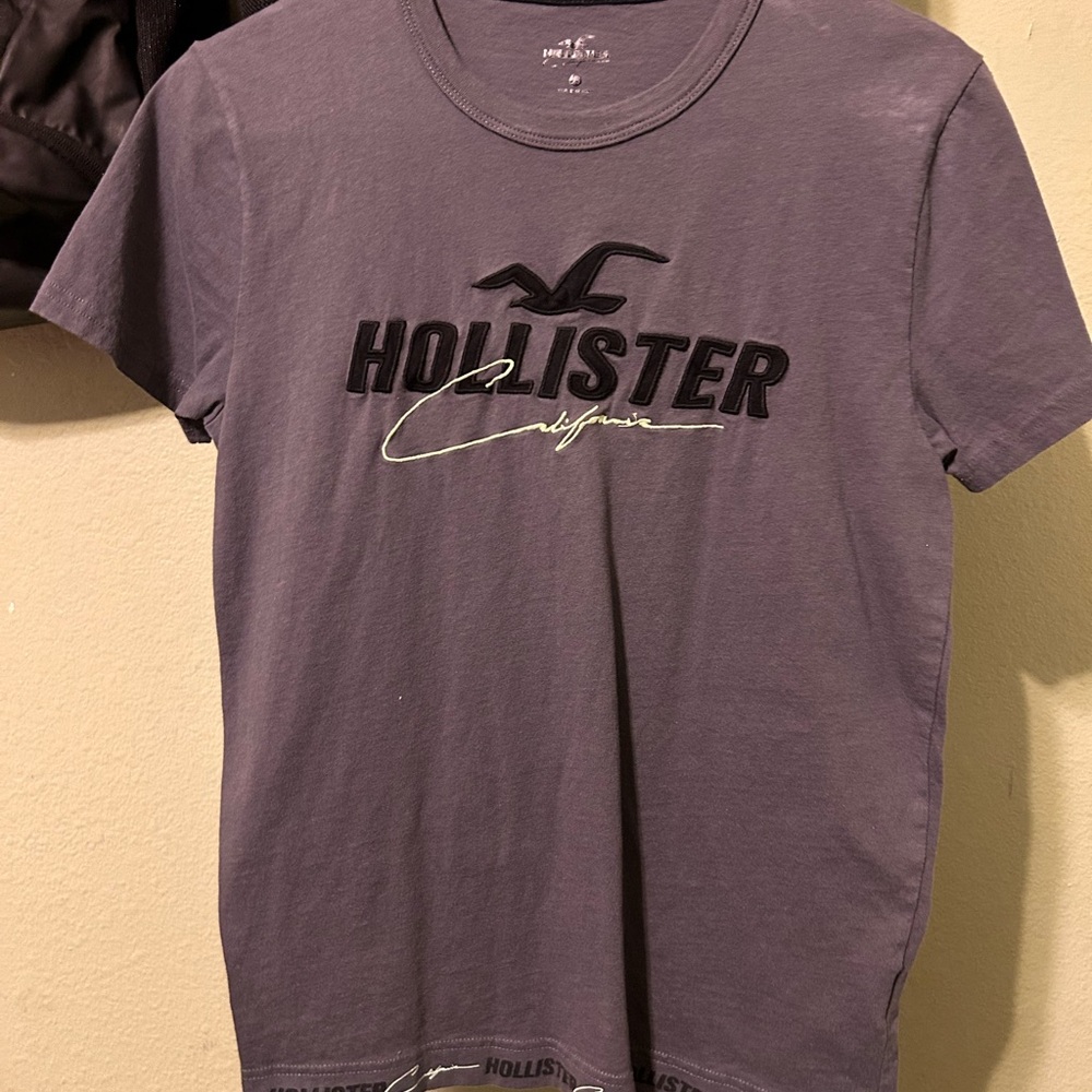 Hollister Gray Graphic Tee